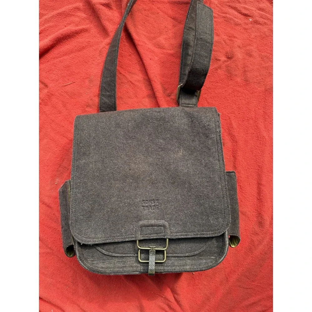 Sons of Trade Wool Canvas Diaper Bag Messenger Shoulder Bag Unisex